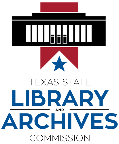 Texas State Library and Archives Commission logo