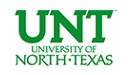 University of North Texas logo linking to their website.